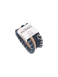 KKNEKKI | Elastici per capelli, confezione da 4, BUNDLE 37 | Blu scuro