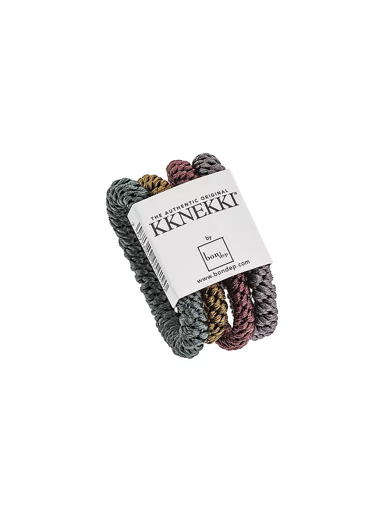 KKNEKKI | Haargummi 4er Pkg BUNDLE 30 | Argento