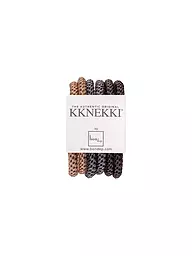 KKNEKKI | Haargummi 6er Pkg BUNDLE 12 | Marrone