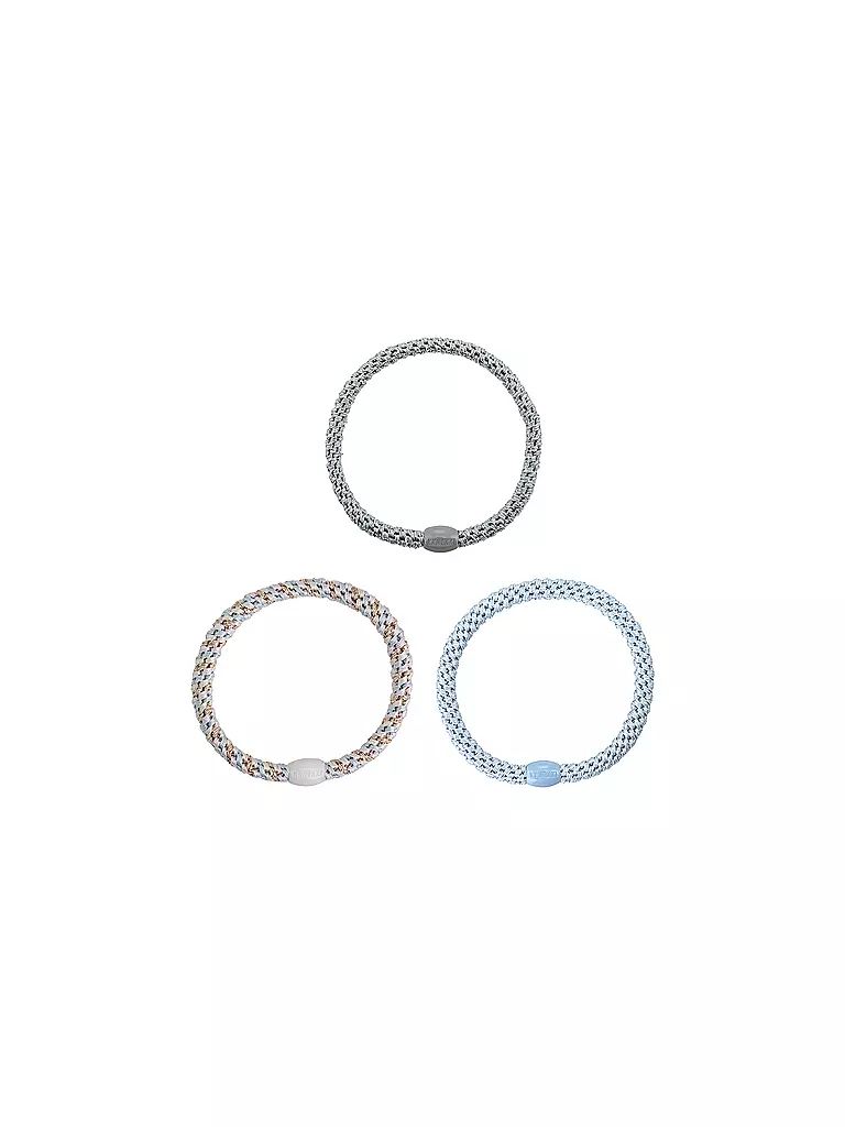 KKNEKKI | Haargummi 6er Pkg BUNDLE 14 | Blu chiaro