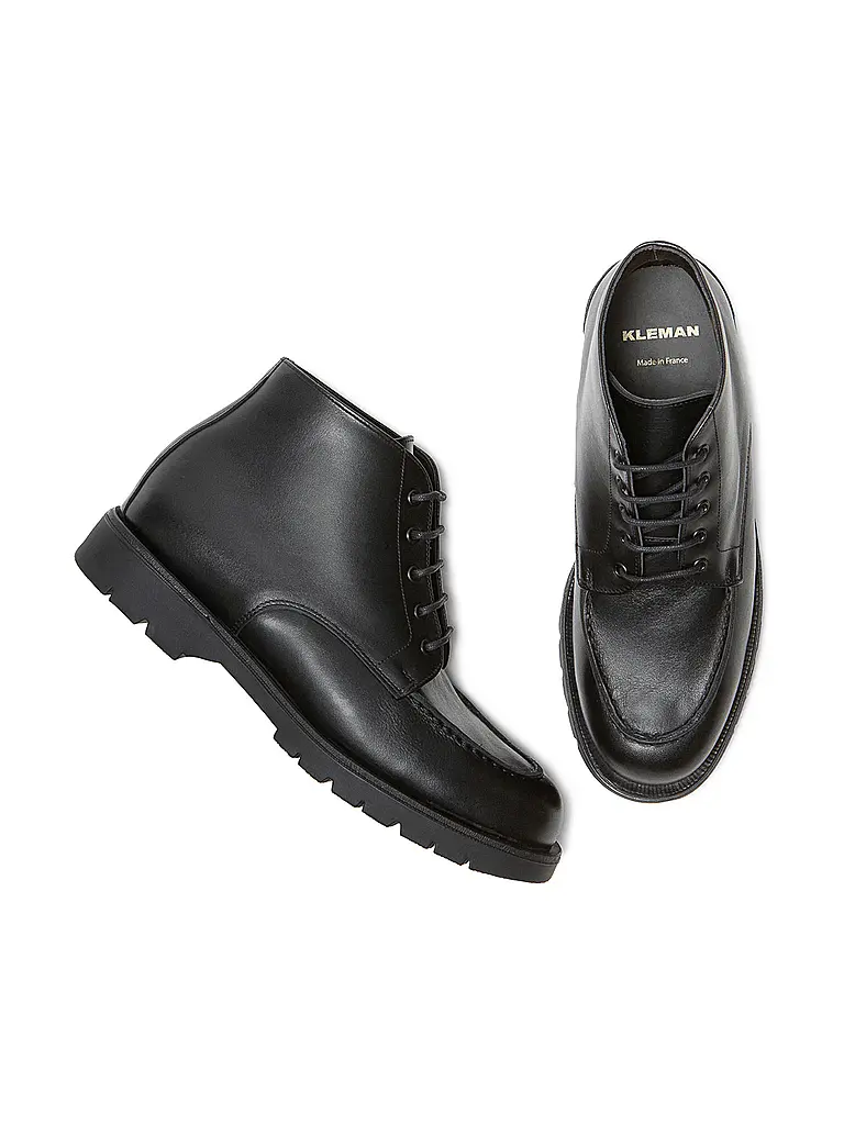 KLEMAN | Schnürboots OXAL KP | Nero