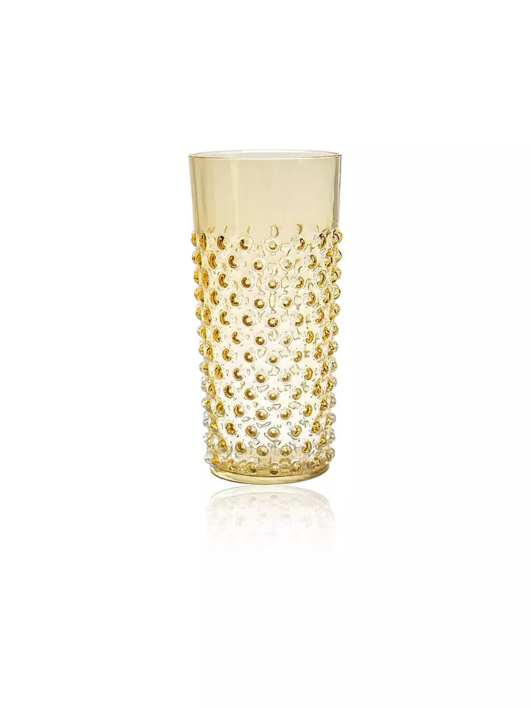 KLIMCHI | Set di 2 bicchieri Tumbler 400ml Underlay Amber | Giallo