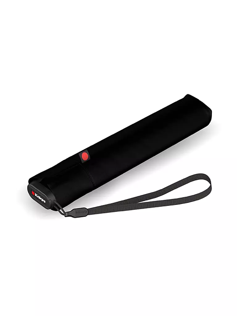KNIRPS | Ombrello tascabile US.050 ULTRA LIGHT SLIM MANUAL | Nero