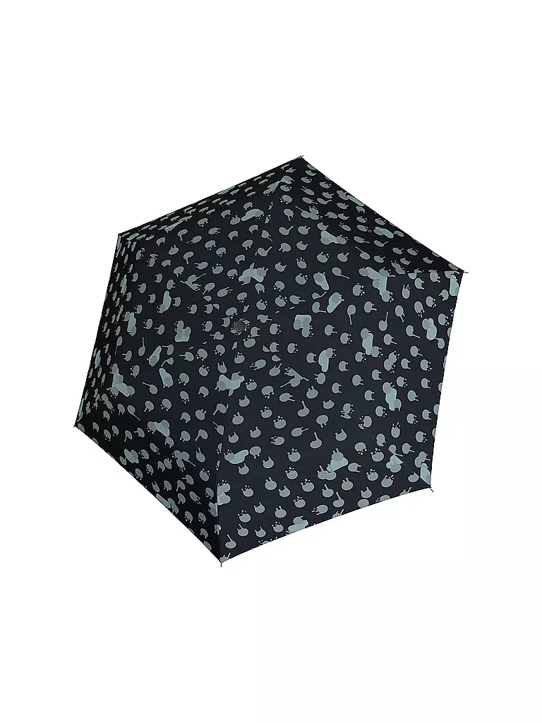 KNIRPS | Taschenschirm U.050 ULTRA LIGHT SLIM MANUAL | Nero