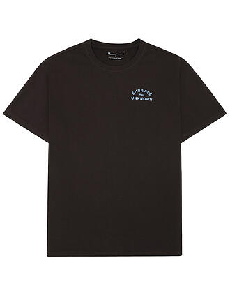 KNOWLEDGE COTTON APPAREL | T-Shirt BACKPRINT CAMP LIFE