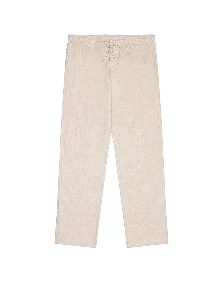 Pantaloni di lino beige S
