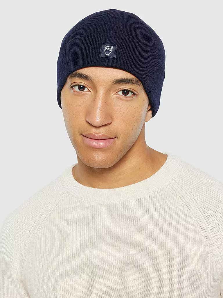 KNOWLEDGE COTTON APPAREL | Berretto - Cuffia | Blu