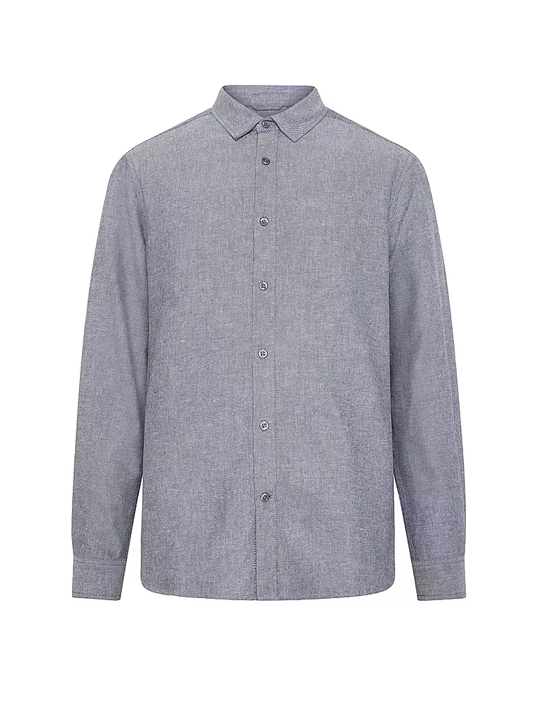 KNOWLEDGE COTTON APPAREL | Camicia di flanella regular fit | Blu