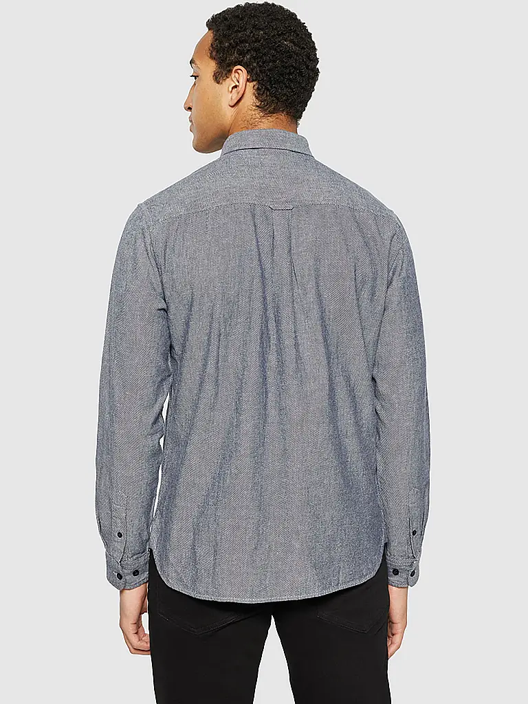 KNOWLEDGE COTTON APPAREL | Camicia di flanella regular fit | Blu