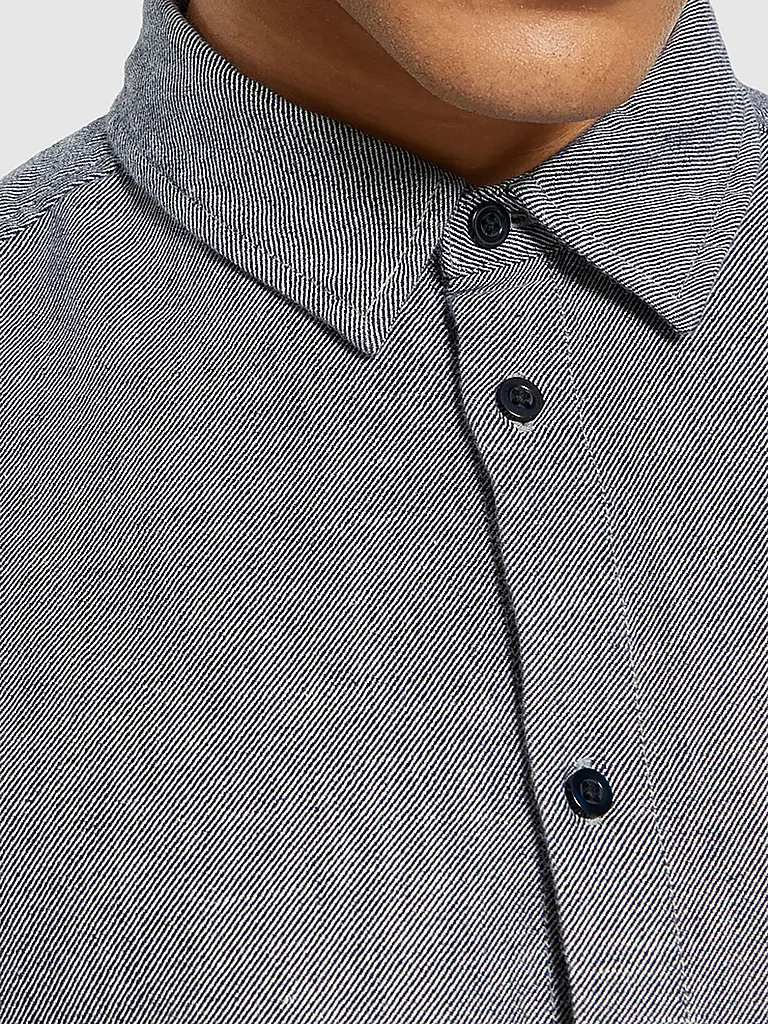 KNOWLEDGE COTTON APPAREL | Camicia di flanella regular fit | Blu