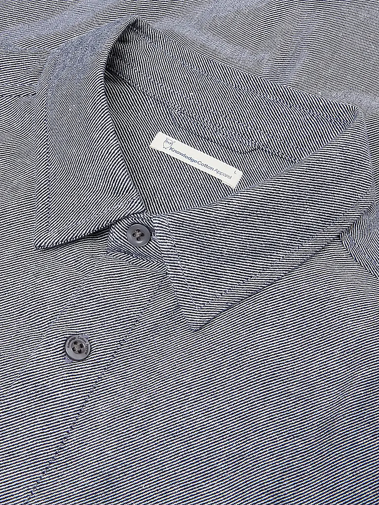 KNOWLEDGE COTTON APPAREL | Camicia di flanella regular fit | Blu