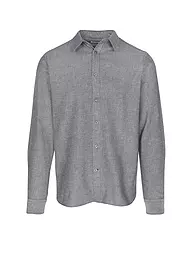 KNOWLEDGE COTTON APPAREL | Camicia di flanella slim fit | Grigio