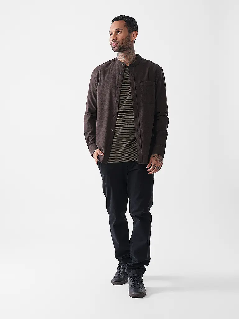 KNOWLEDGE COTTON APPAREL | Camicia di flanella | Marrone