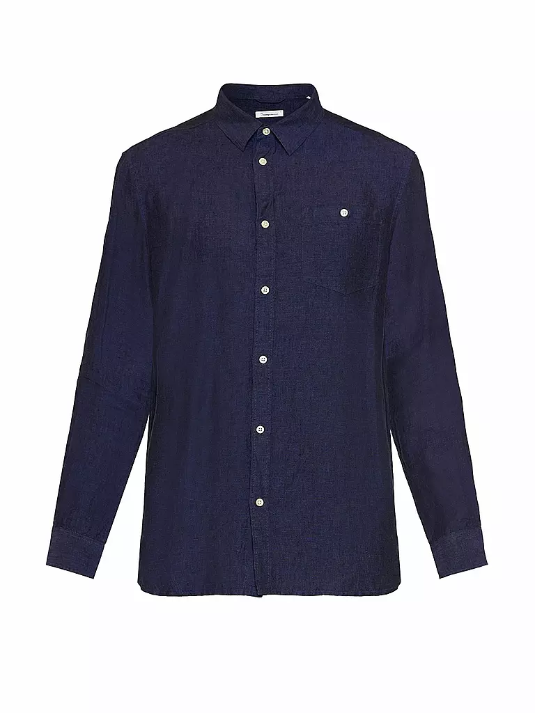 KNOWLEDGE COTTON APPAREL | Camicia di lino | Blu