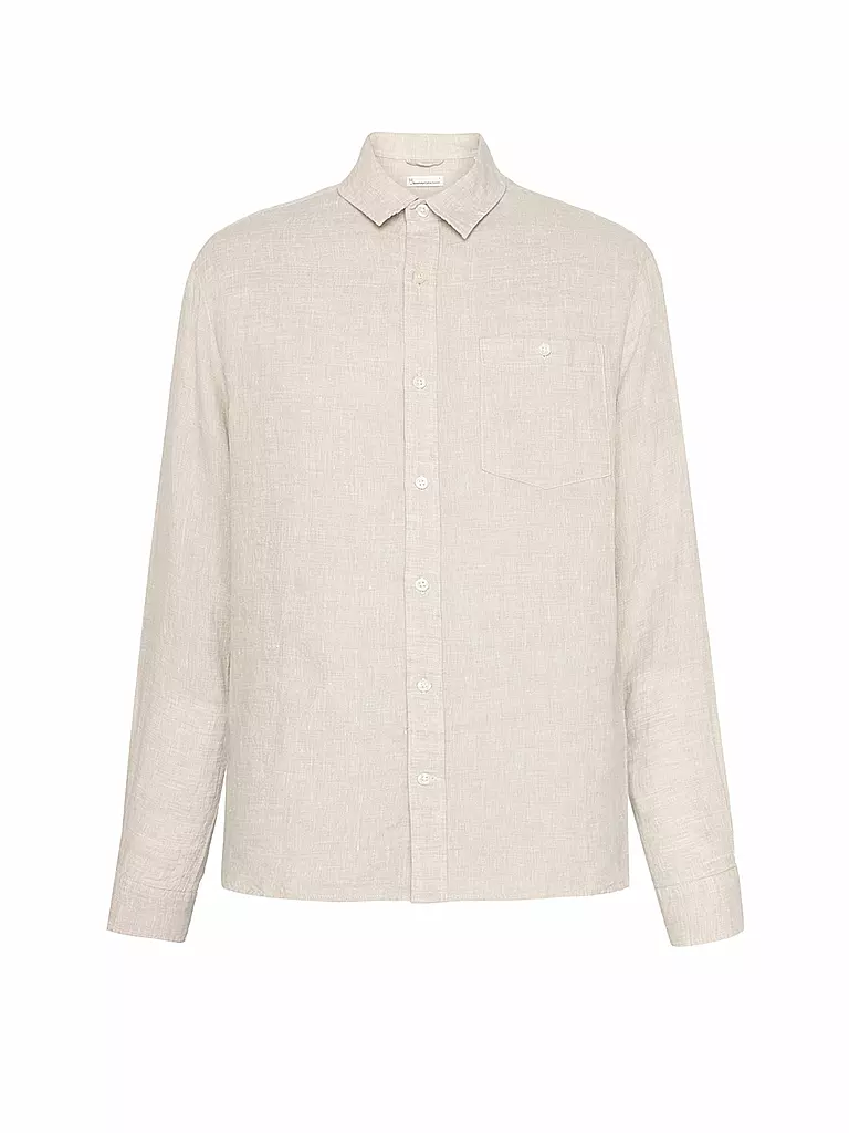 KNOWLEDGE COTTON APPAREL | Camicia di lino | Beige