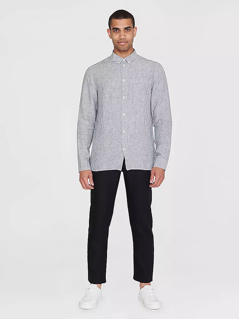 KNOWLEDGE COTTON APPAREL | Camicia di lino | Blu