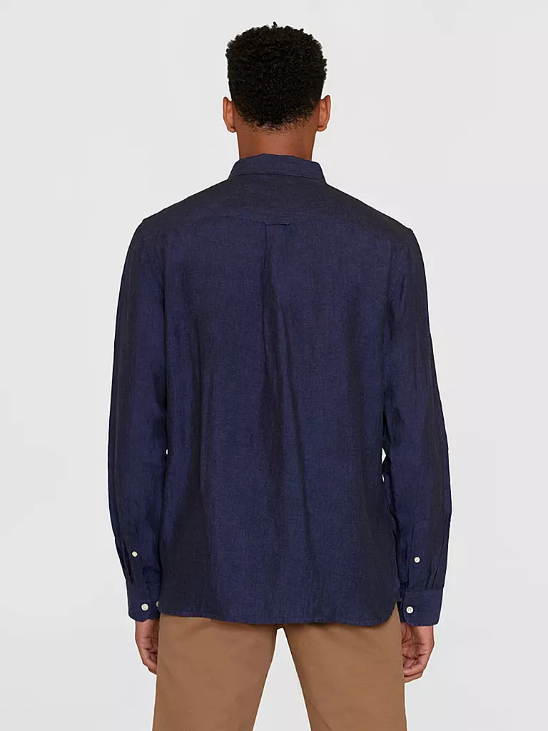 KNOWLEDGE COTTON APPAREL | Camicia di lino | Blu