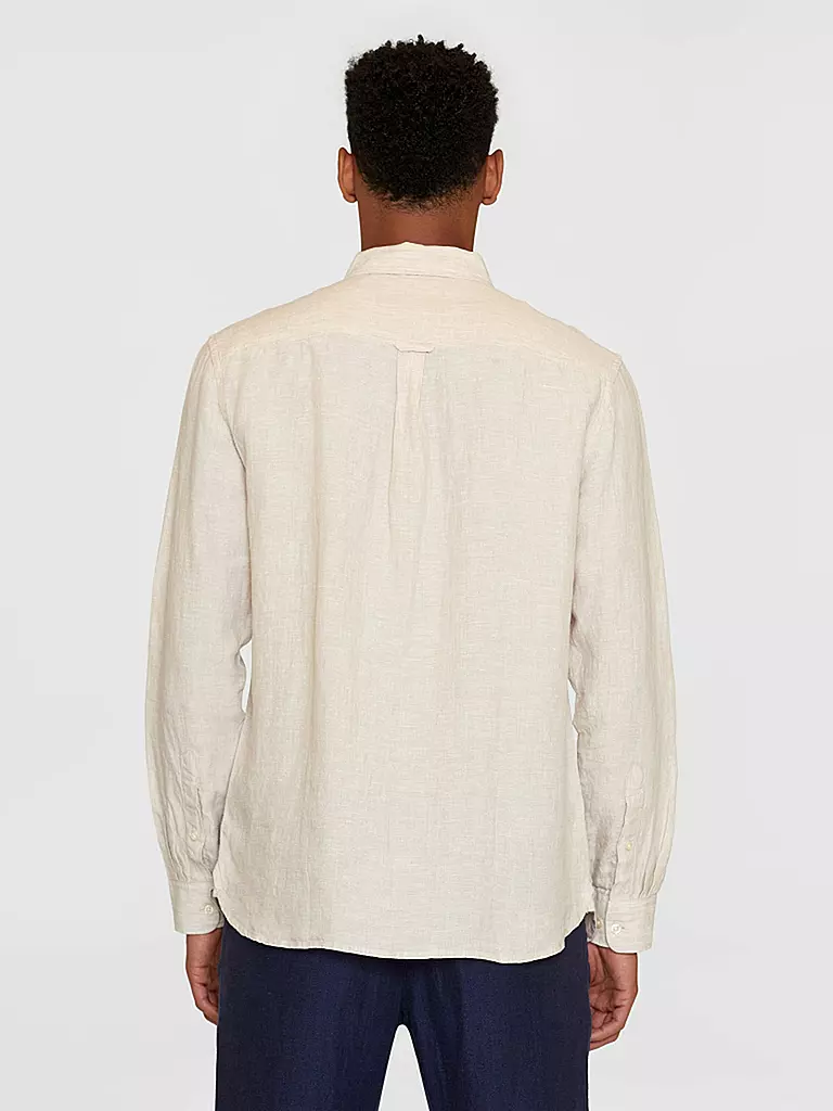 KNOWLEDGE COTTON APPAREL | Camicia di lino | Beige
