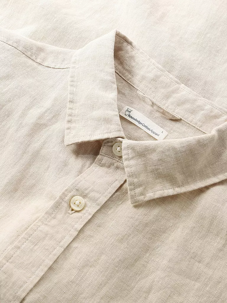 KNOWLEDGE COTTON APPAREL | Camicia di lino | Beige