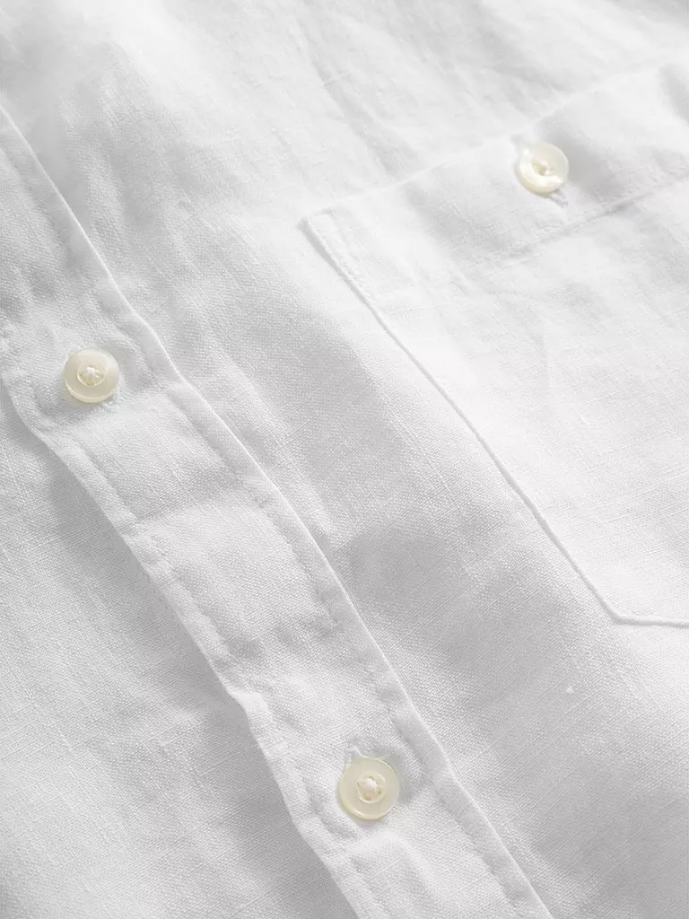 KNOWLEDGE COTTON APPAREL | Camicia di lino | Bianco