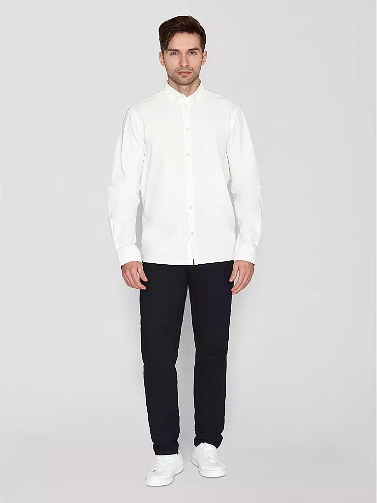 KNOWLEDGE COTTON APPAREL | Camicia Regular Fit HARALD | Bianco