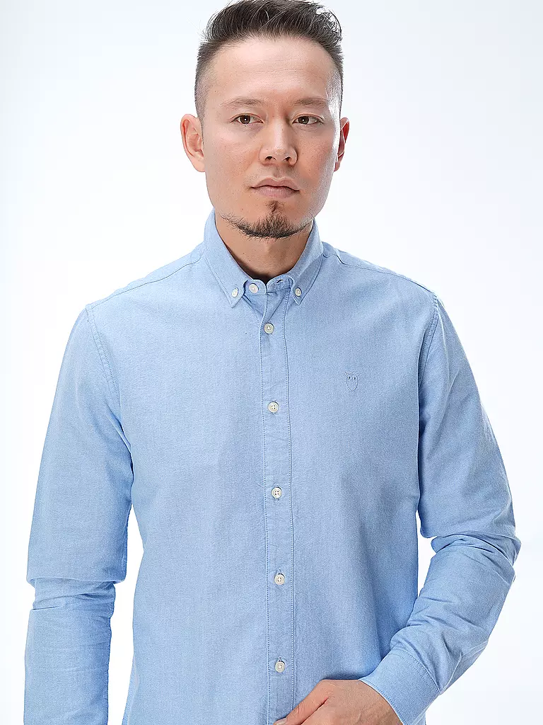 KNOWLEDGE COTTON APPAREL | Camicia regular fit HARALD | Blu