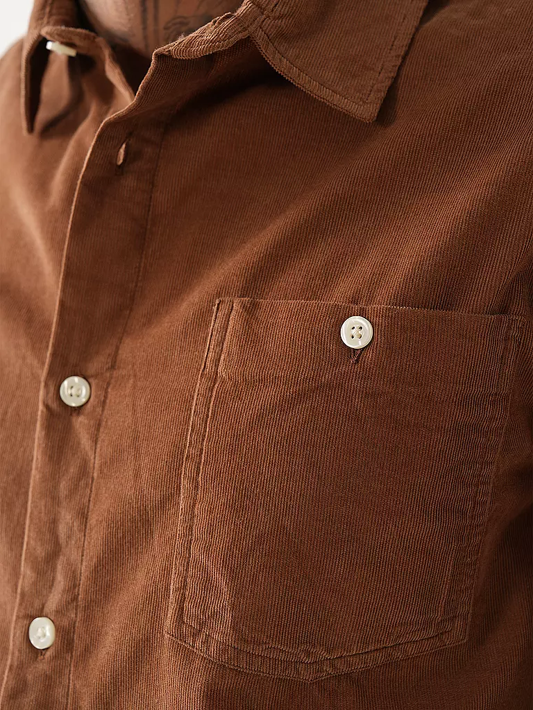 KNOWLEDGE COTTON APPAREL | Camicia Regular Fit | Cammello