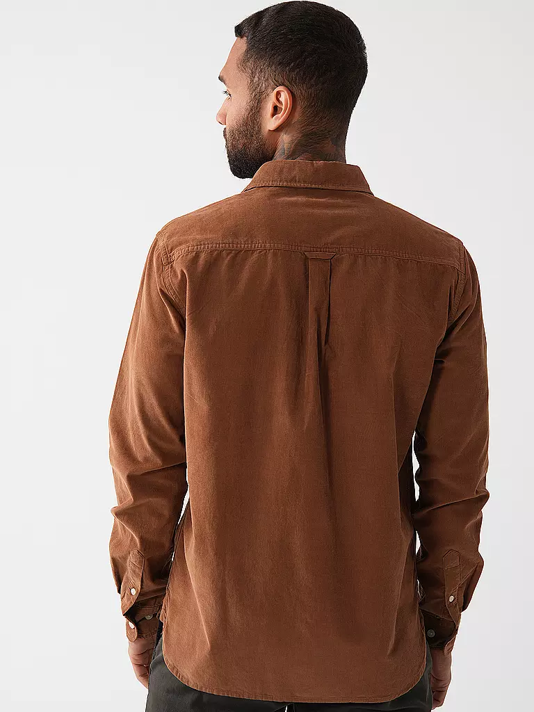 KNOWLEDGE COTTON APPAREL | Camicia Regular Fit | Cammello
