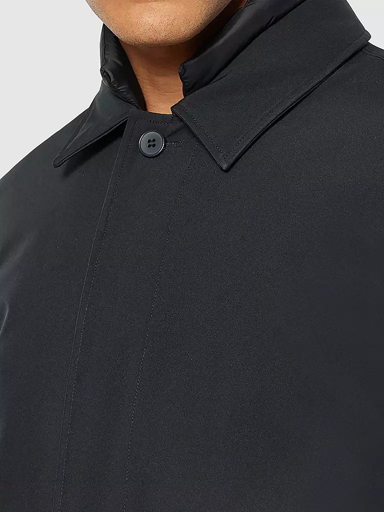 KNOWLEDGE COTTON APPAREL | Cappotto CLIMATE SHELL | Nero