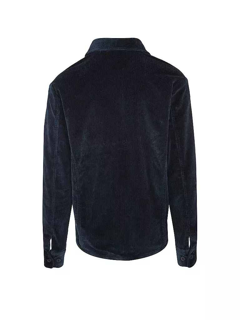 KNOWLEDGE COTTON APPAREL | Cord Overshirt | Blu