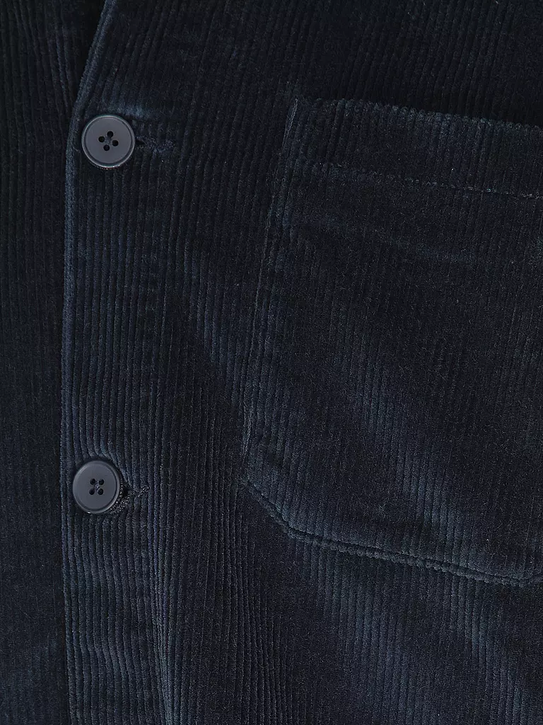 KNOWLEDGE COTTON APPAREL | Cord Overshirt | Blu