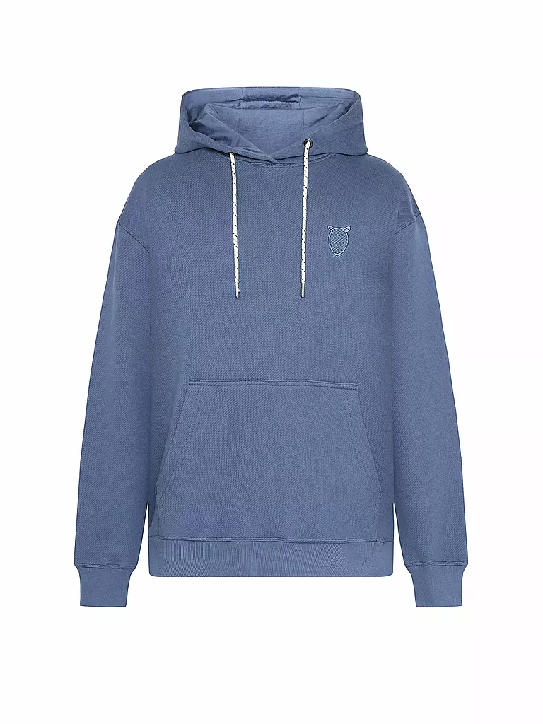 KNOWLEDGE COTTON APPAREL | Felpa con cappuccio - Hoodie | Blu