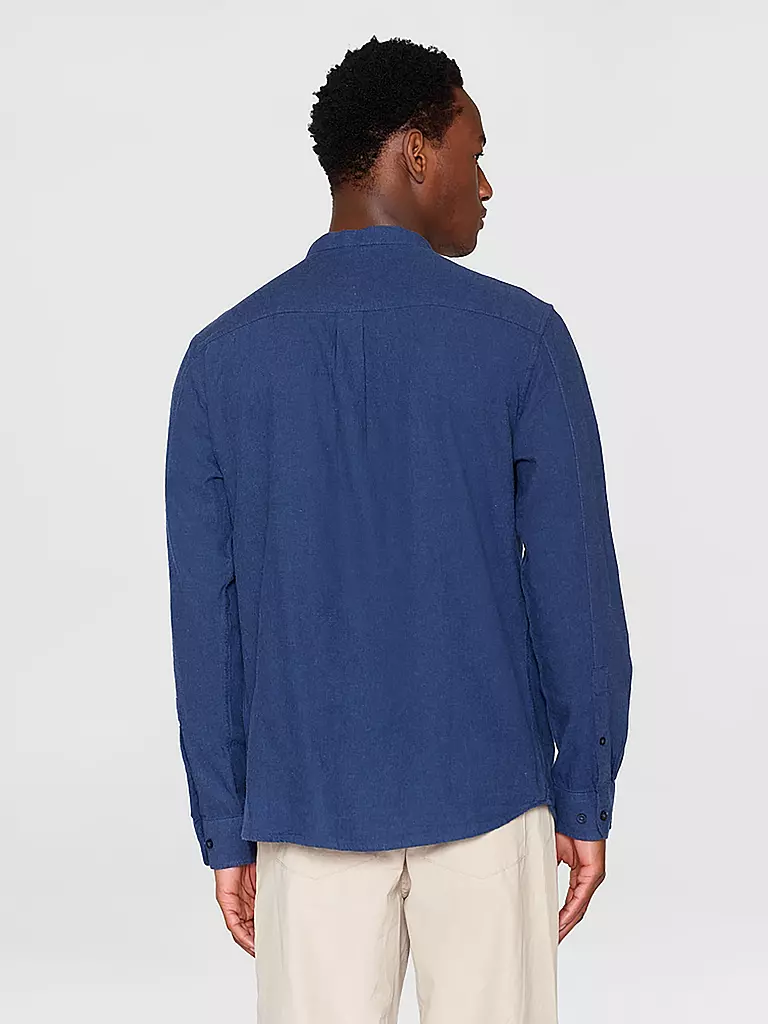 KNOWLEDGE COTTON APPAREL | Flanellhemd  | Blu