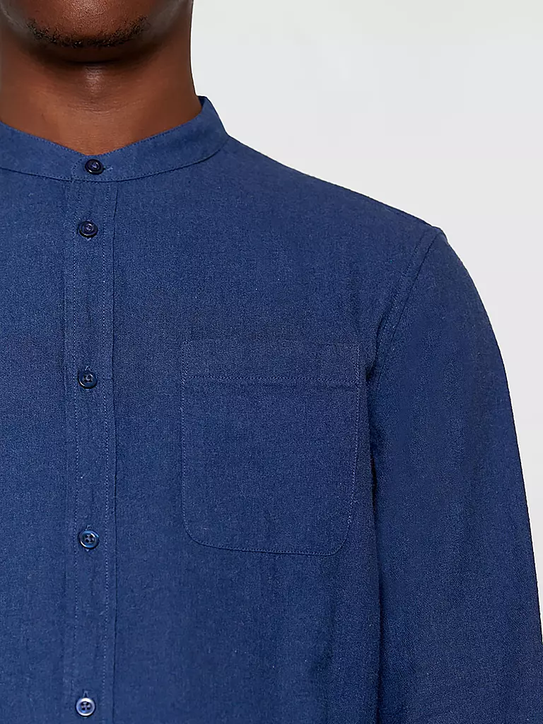 KNOWLEDGE COTTON APPAREL | Flanellhemd  | Blu