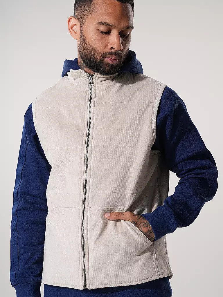 KNOWLEDGE COTTON APPAREL | Gilet RAILS  | Beige