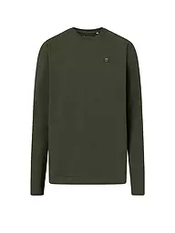 KNOWLEDGE COTTON APPAREL | Langarmshirt | Verde scuro