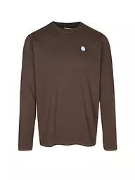 KNOWLEDGE COTTON APPAREL | Langarmshirt | Marrone