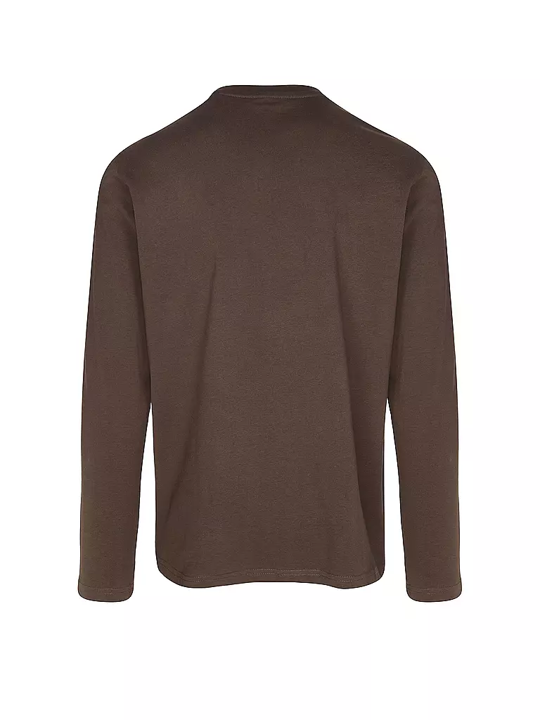 KNOWLEDGE COTTON APPAREL | Langarmshirt  | Marrone