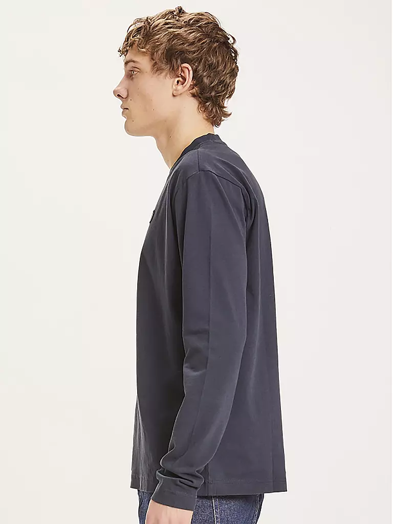 KNOWLEDGE COTTON APPAREL | Langarmshirt | Blu