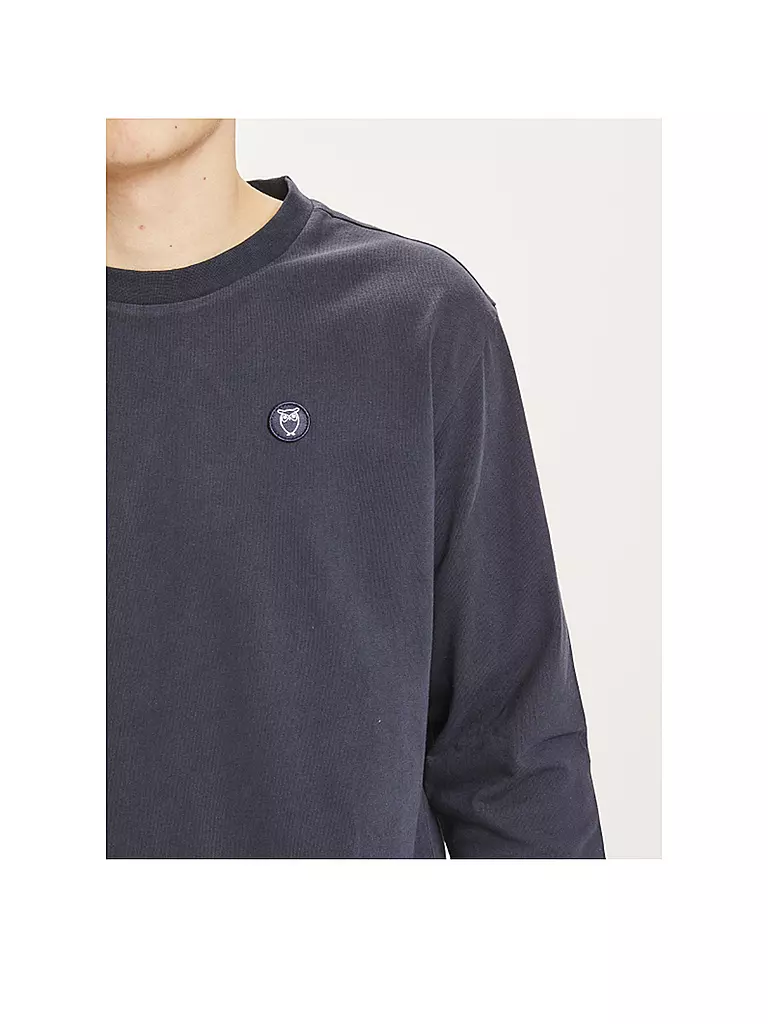 KNOWLEDGE COTTON APPAREL | Langarmshirt | Blu