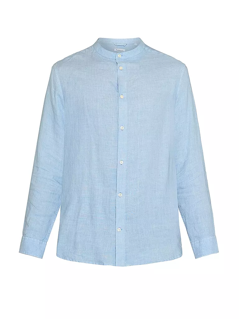 KNOWLEDGE COTTON APPAREL | Leinenhemd | Blu chiaro