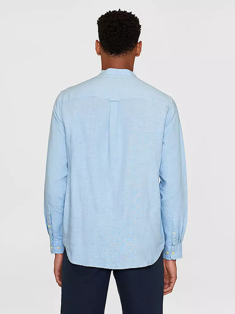 KNOWLEDGE COTTON APPAREL | Leinenhemd | Blu chiaro