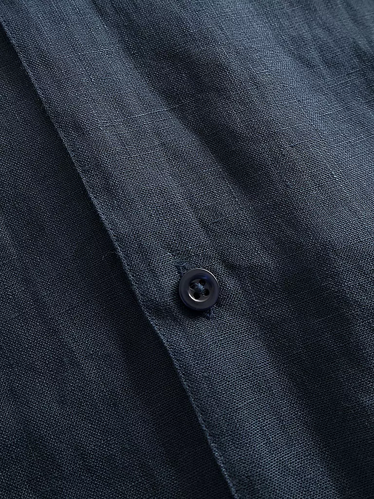 KNOWLEDGE COTTON APPAREL | Leinenhemd | Blu
