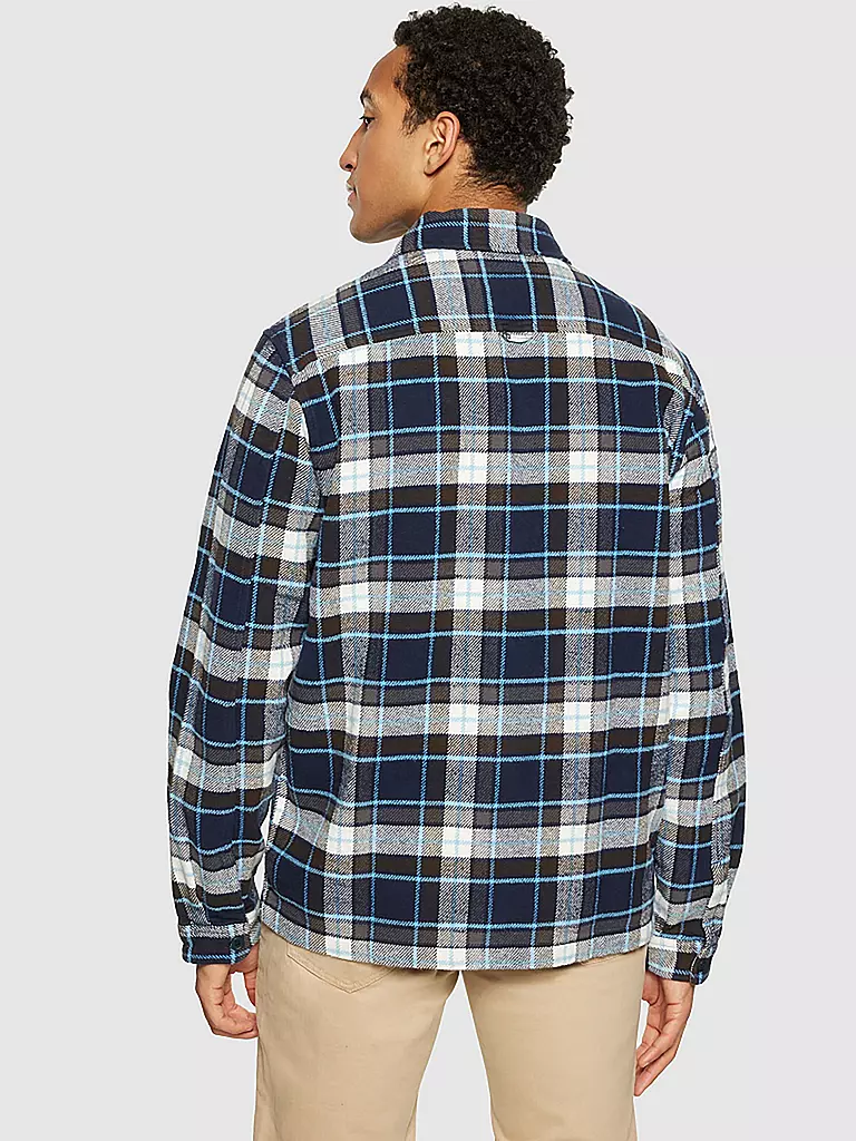KNOWLEDGE COTTON APPAREL | Overshirt in flanella vestibilità regular | 