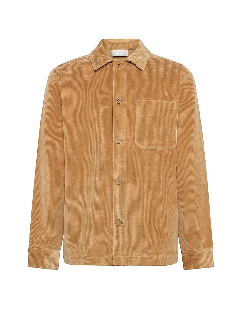 KNOWLEDGE COTTON APPAREL | Overshirt | Cammello
