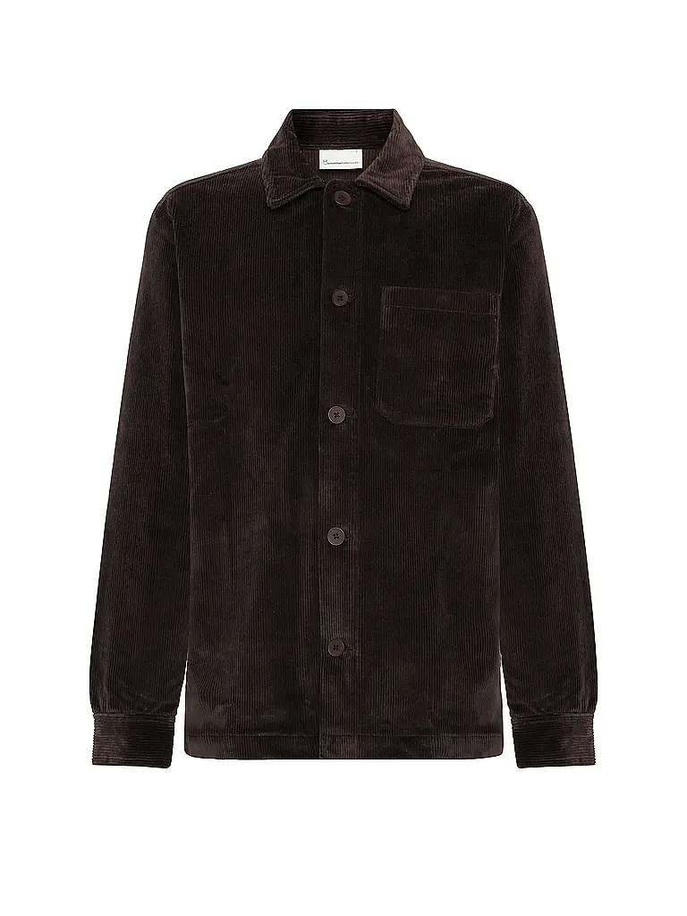KNOWLEDGE COTTON APPAREL | Overshirt | Marrone