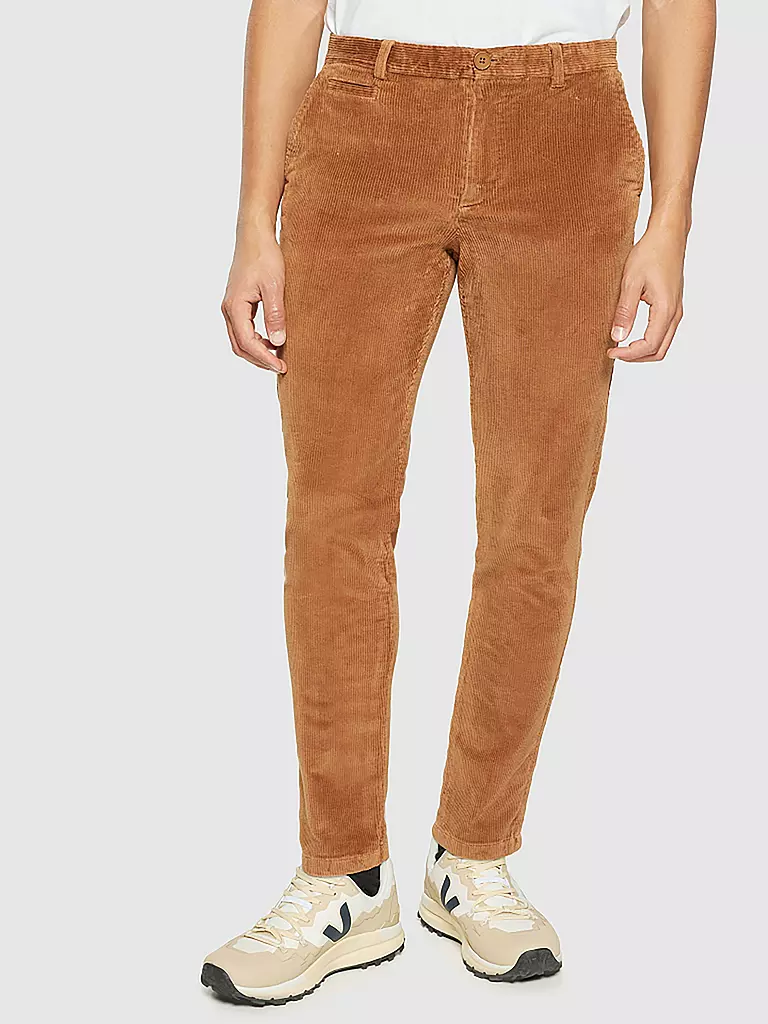KNOWLEDGE COTTON APPAREL | Pantaloni a coste Straight Fit CHUCK |