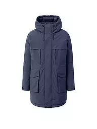 KNOWLEDGE COTTON APPAREL | Parka APEX CANVAS | Blu