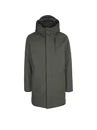 KNOWLEDGE COTTON APPAREL | Softshell Parka | Verde
