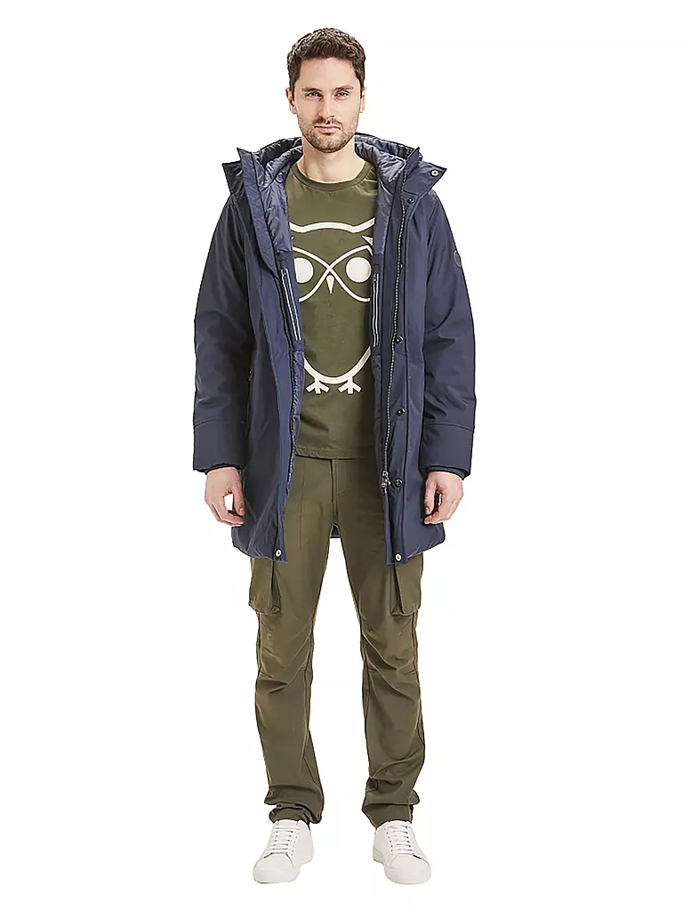 KNOWLEDGE COTTON APPAREL | Parka softshell | Blu